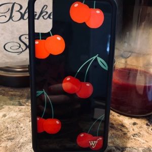 Wildflower iPhone XS Max Cherries Case